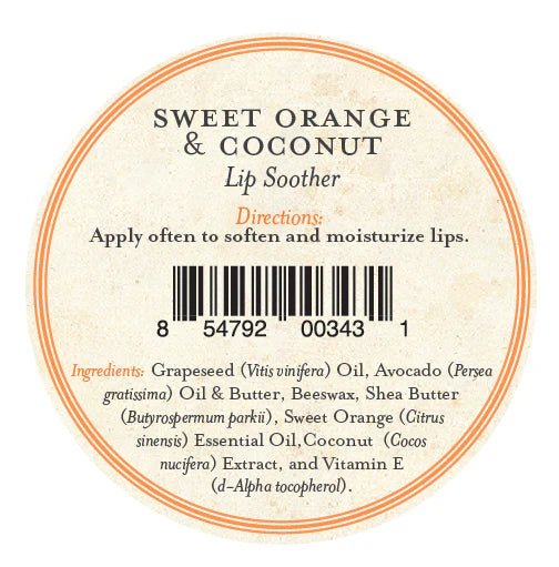 Lip Soother Sweet Orange & Coconut - Kaffeekontor Friedrichstadt