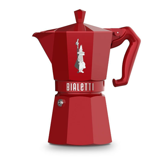Bialetti Moka EXCLUSIVE rot 6 Tassen Espressokocher