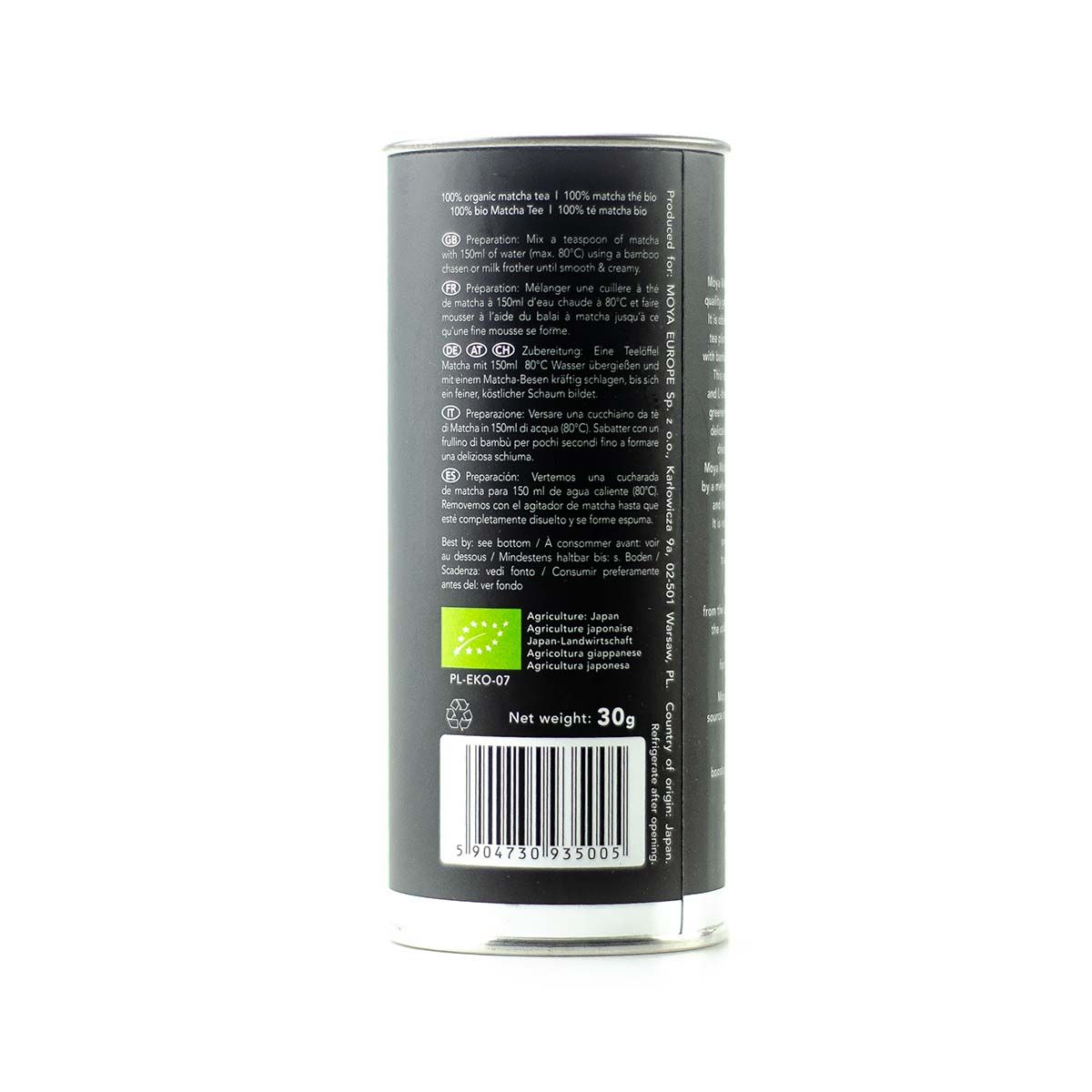 Bio Matcha Premium 30g Dose