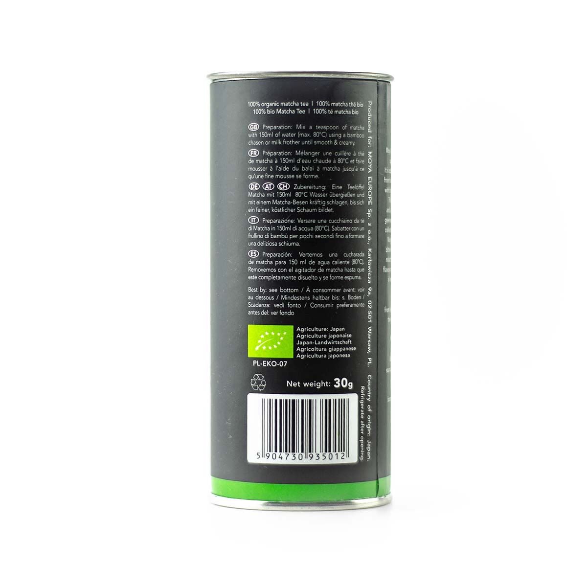 Bio Matcha Traditional 30g Dose