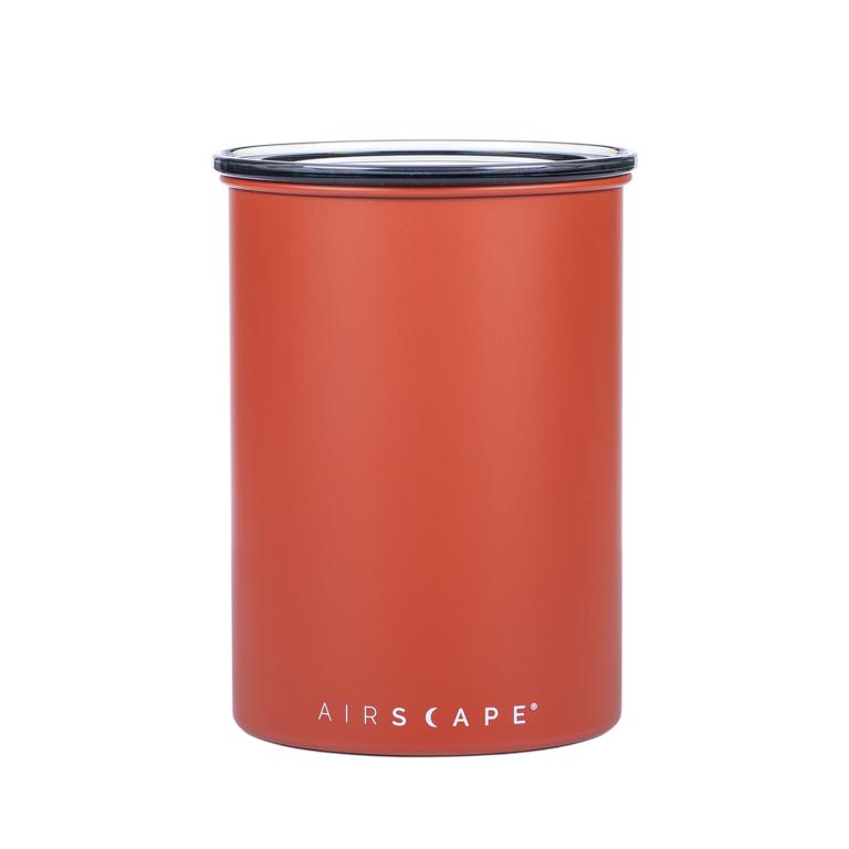 Airscape® Edelstahl-Aromabehälter, matt rot