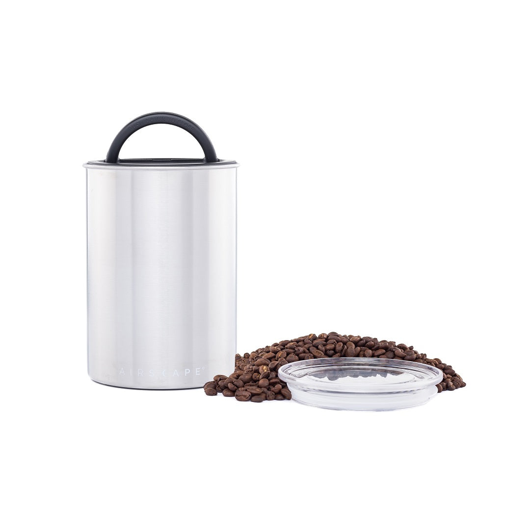 Airscape® Edelstahl-Aromabehälter, stahlgrau gebürstet