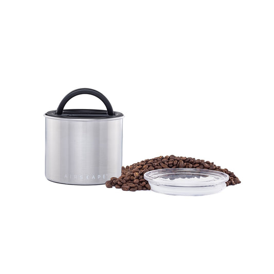 Airscape® Edelstahl-Aromabehälter, stahlgrau gebürstet