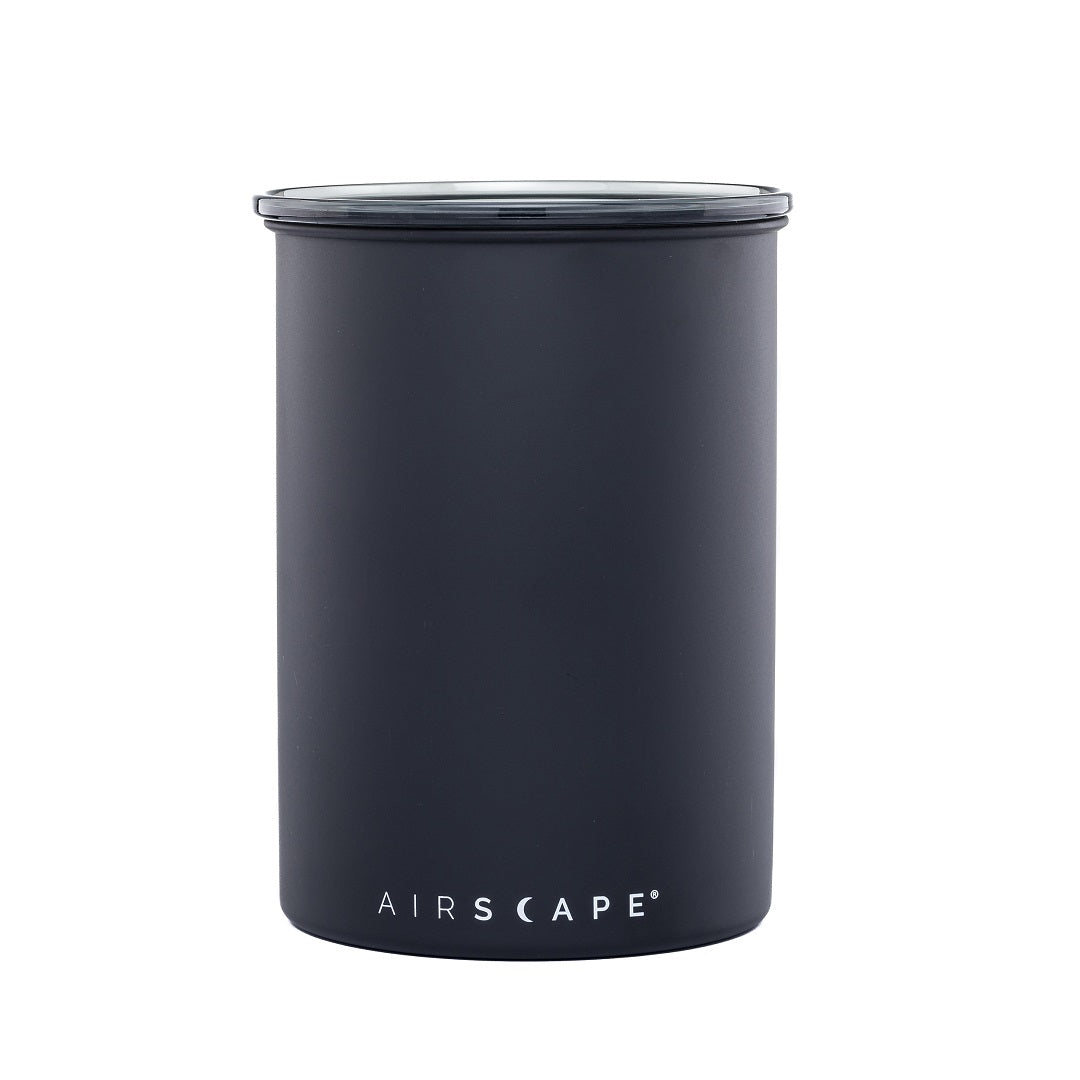 Airscape® Edelstahl-Aromabehälter schwarz matt