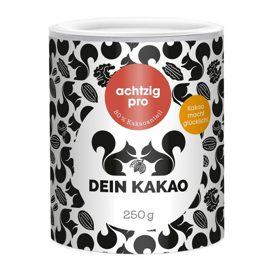 achzig pro - Kakao Getränk - Kaffeekontor Friedrichstadt