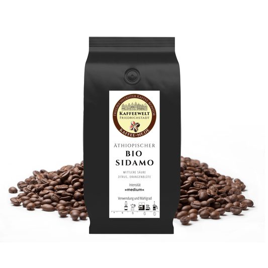 Äthiopien Bio Sidamo Grade 2 - Kaffeekontor Friedrichstadt