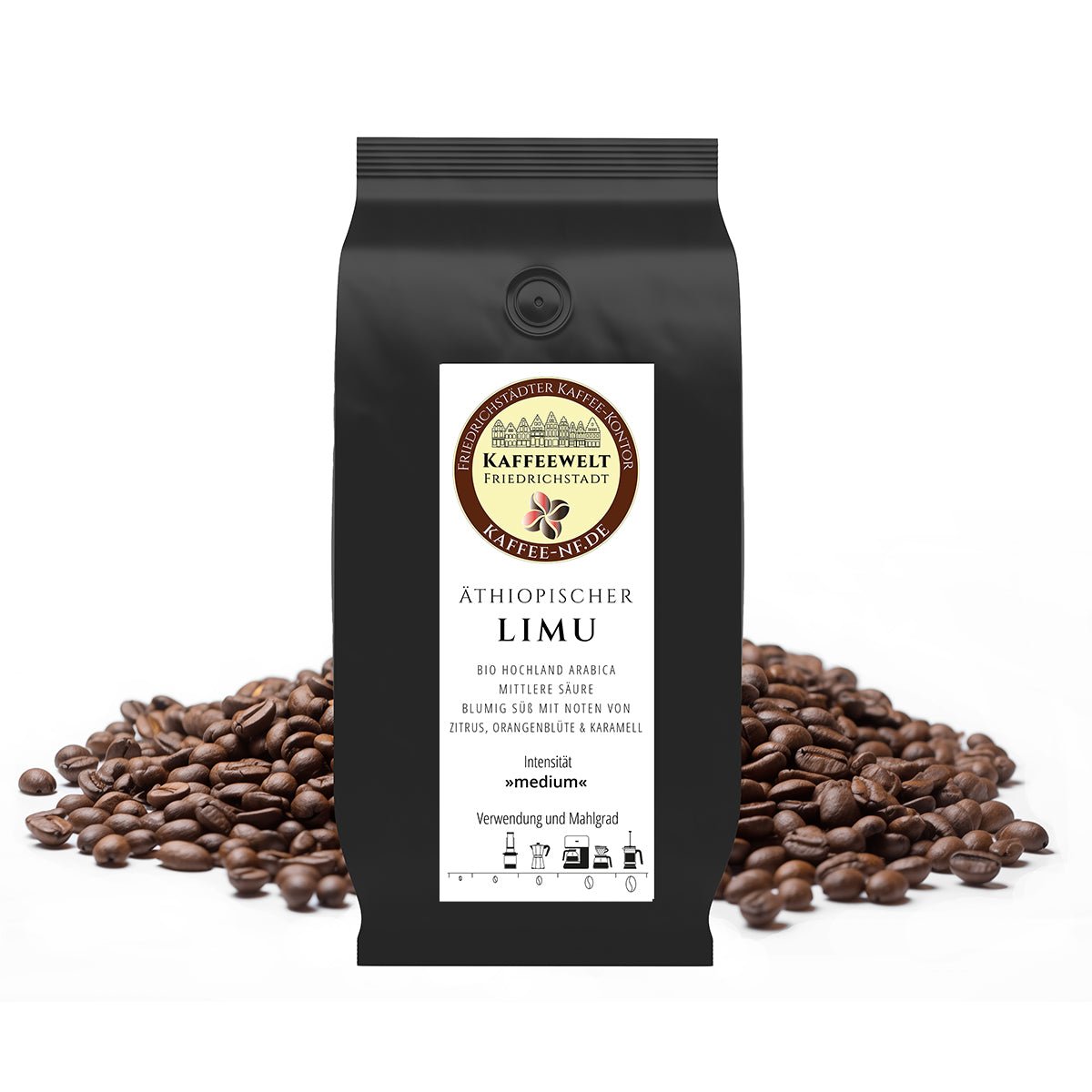 Äthiopien Limu Grade 2 - Kaffeekontor Friedrichstadt