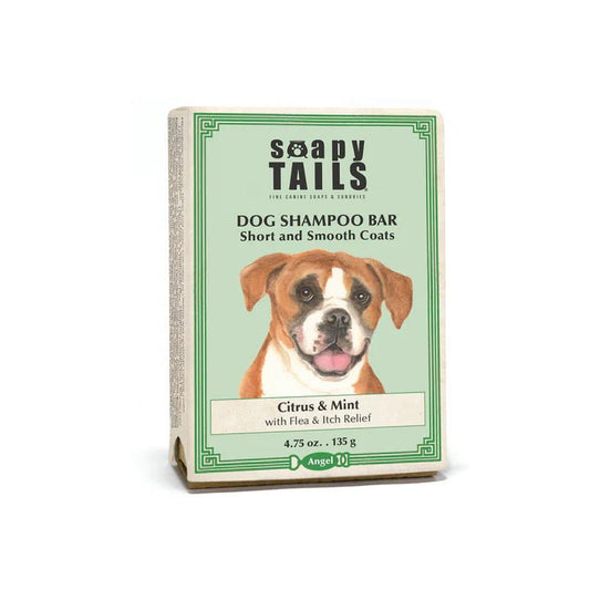 Angel – festes Bio - Shampoo für Hunde mit Kurzfell - Kaffeekontor Friedrichstadt