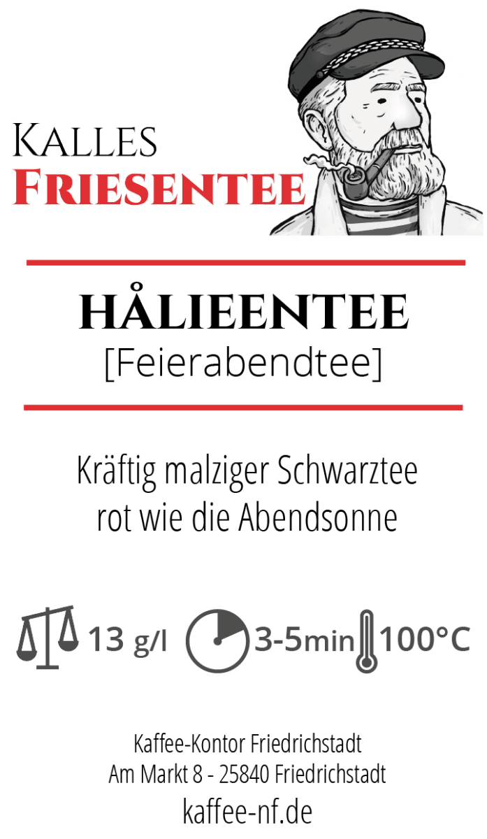 Feierabendtee - Kaffeekontor Friedrichstadt