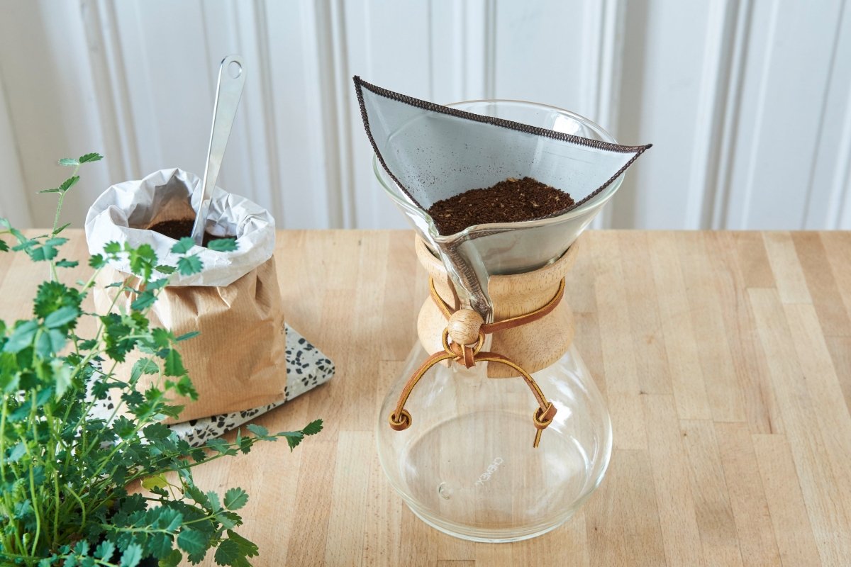 Foldables Dauerfilter Chemex - Kaffeekontor Friedrichstadt