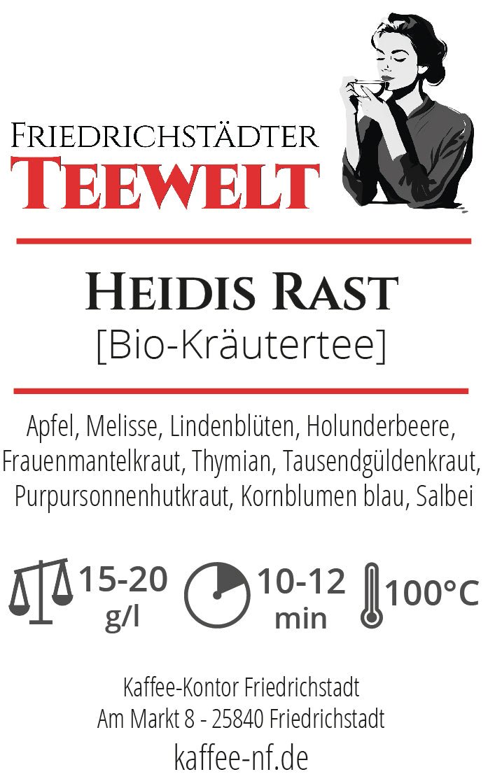 Heidi´s Rast - Kaffeekontor Friedrichstadt