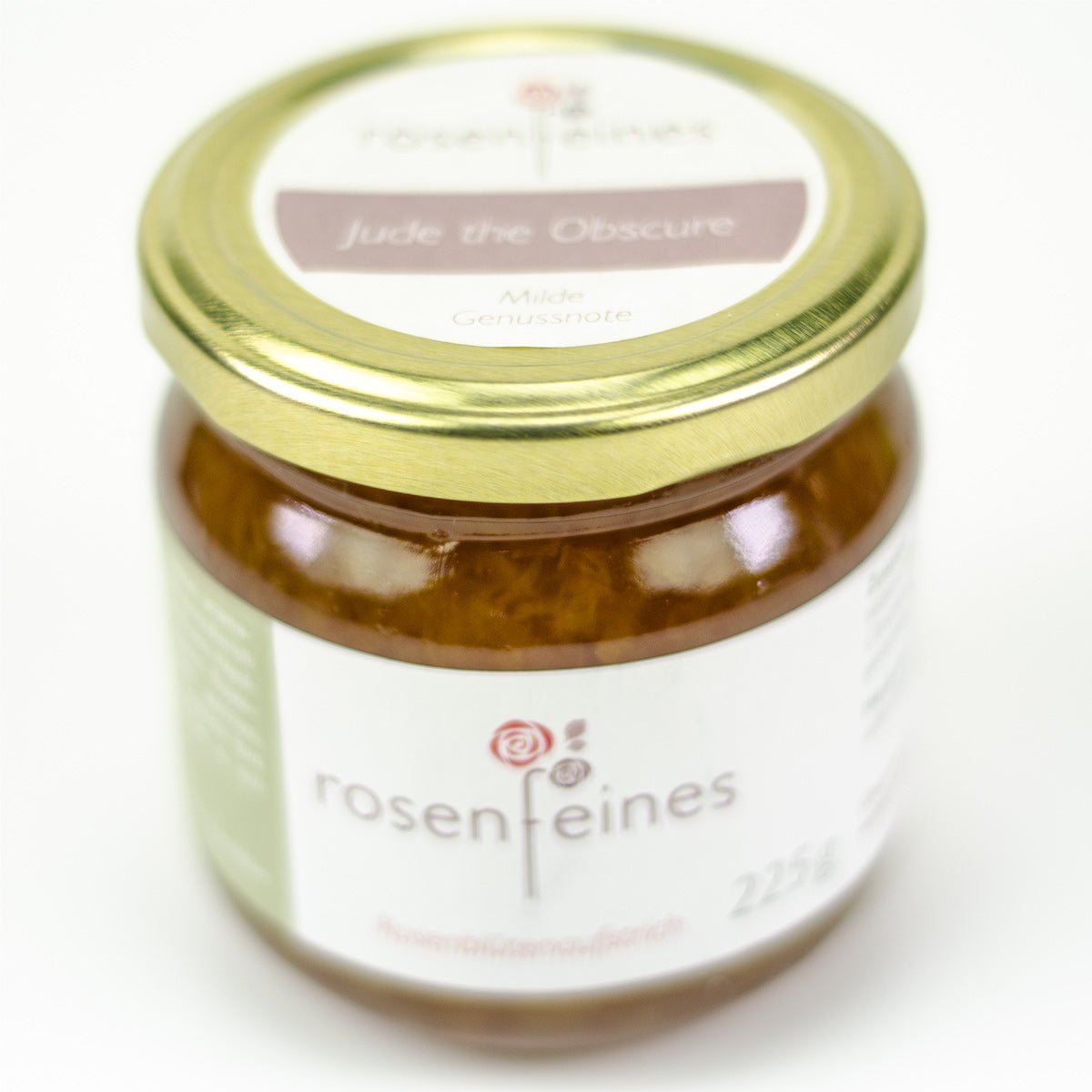 Jude de Obscure - Rosenblütenaufstrich von Rosenfeines - Kaffeekontor Friedrichstadt