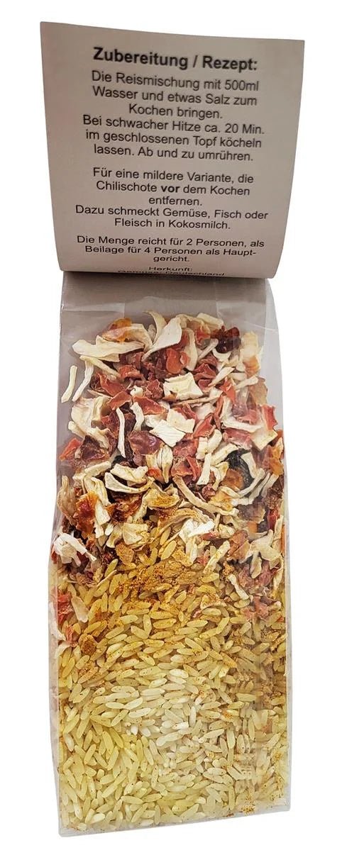Kirsch - Curry mit Jasminreis - Kaffeekontor Friedrichstadt