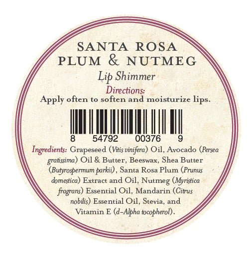 Lip Shimmer Santa Rosa Plum & Nutmeg - Kaffeekontor Friedrichstadt