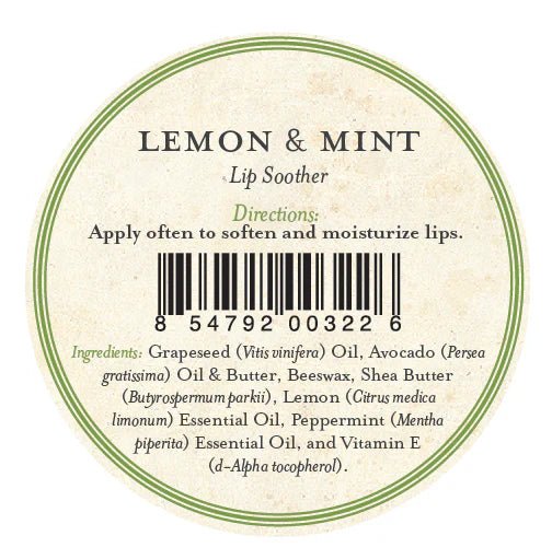 Lip Soother Lemon & Peppermint - Kaffeekontor Friedrichstadt