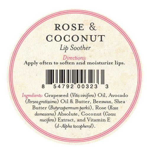 Lip Soother Rose & Coconut - Kaffeekontor Friedrichstadt