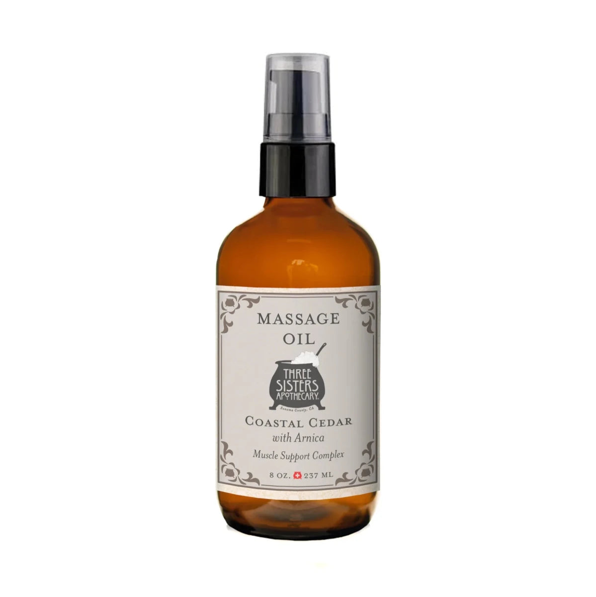 Massageöl Costal Cedar mit Arnika - Kaffeekontor Friedrichstadt