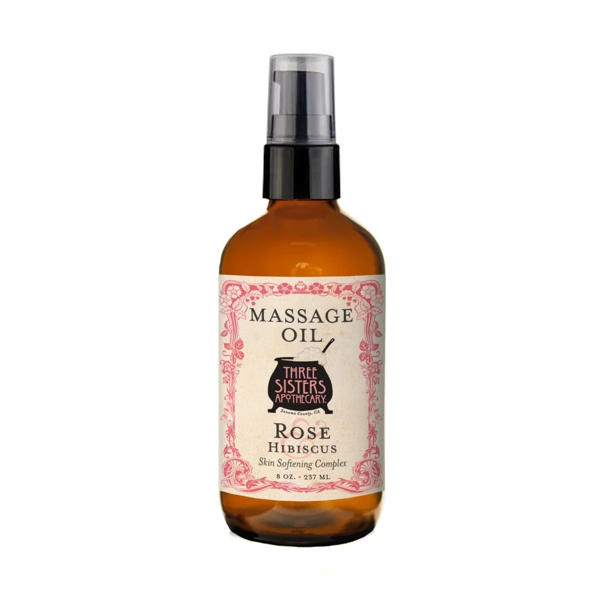 Massageöl Rose & Hibiscus - Kaffeekontor Friedrichstadt