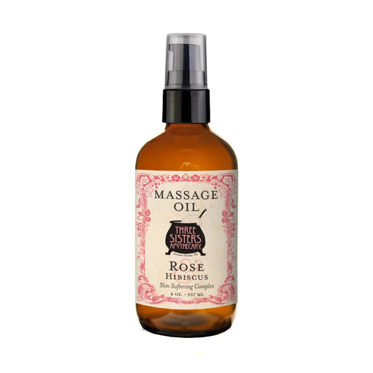 Massageöl Rose & Hibiscus - Kaffeekontor Friedrichstadt
