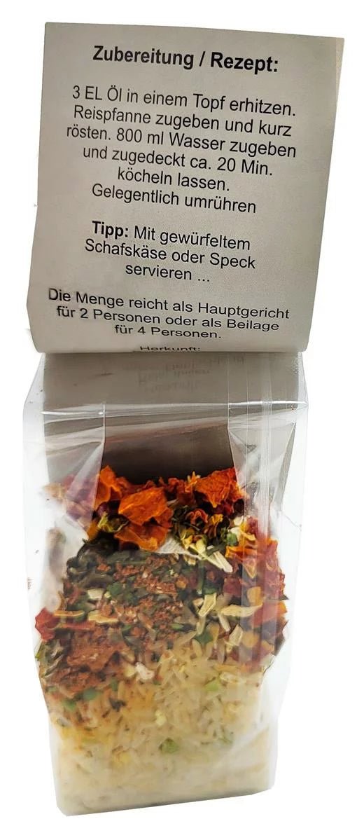 Reispfanne mit Bohnen & Paprika - Kaffeekontor Friedrichstadt