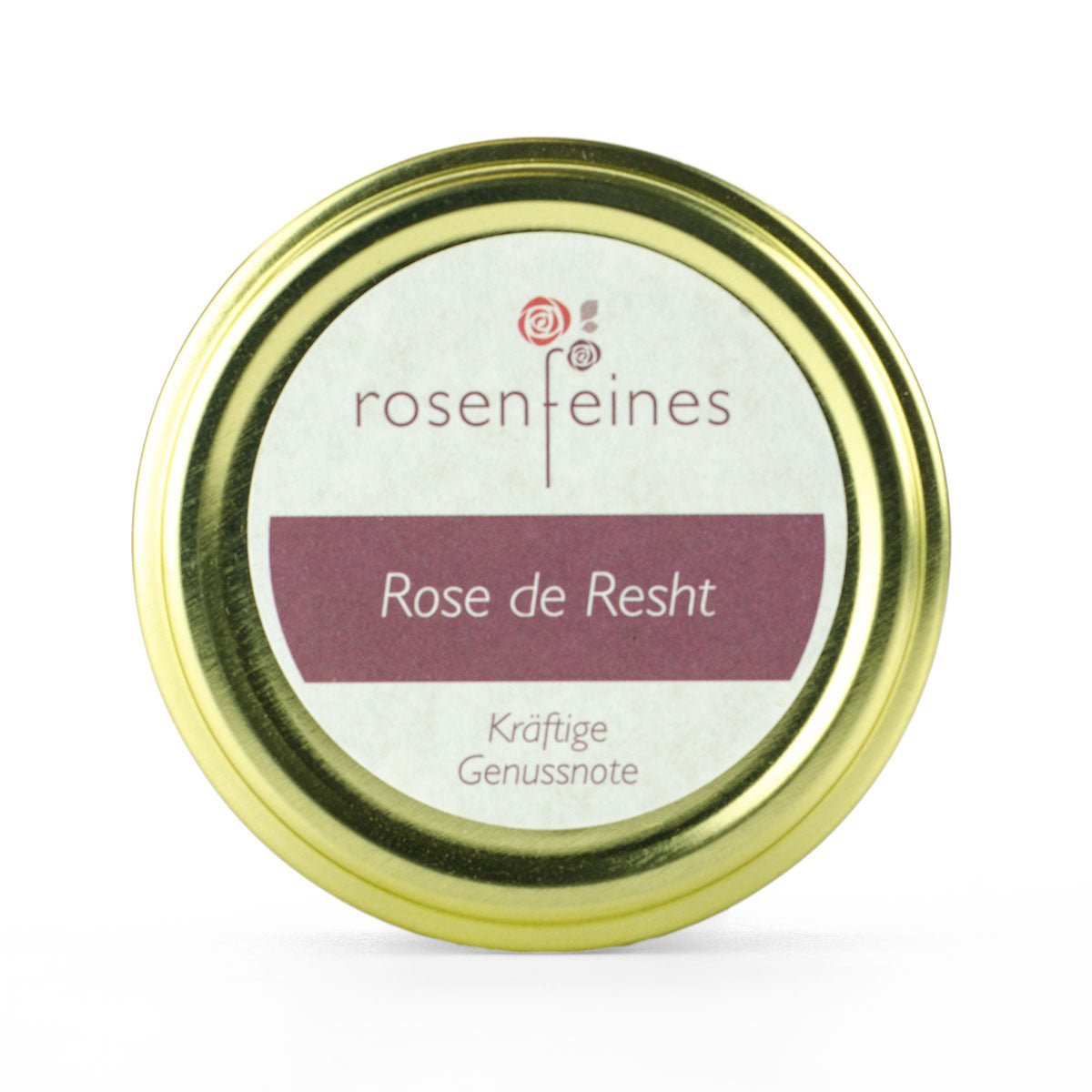 Rose de Resht - Rosenblütenaufstrich von Rosenfeines - Kaffeekontor Friedrichstadt