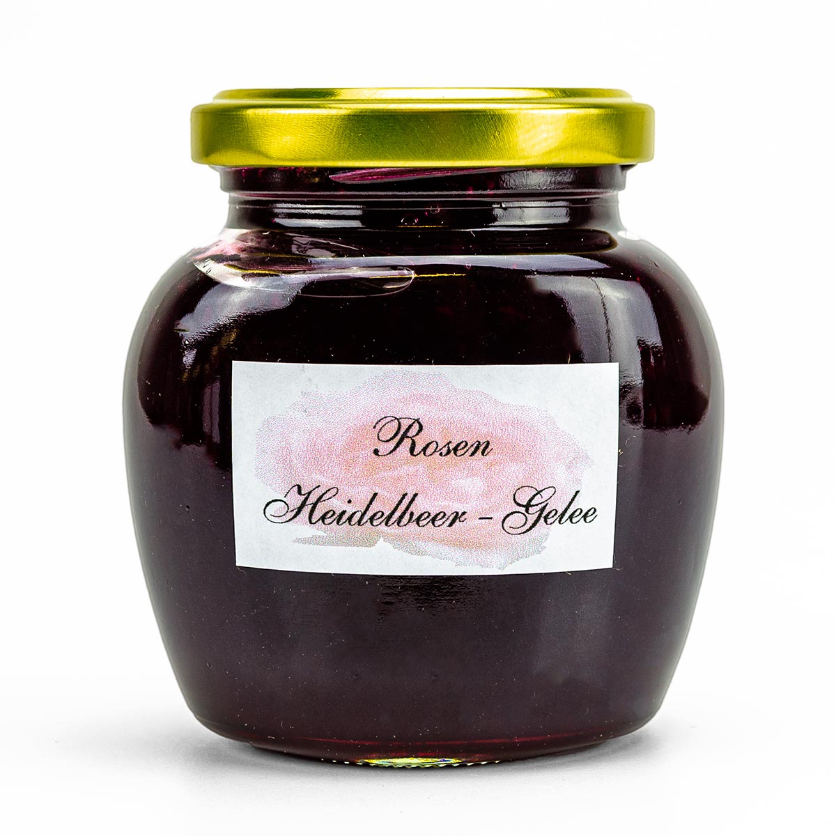 Rosengelee mit Heidelbeeren - Kaffeekontor Friedrichstadt
