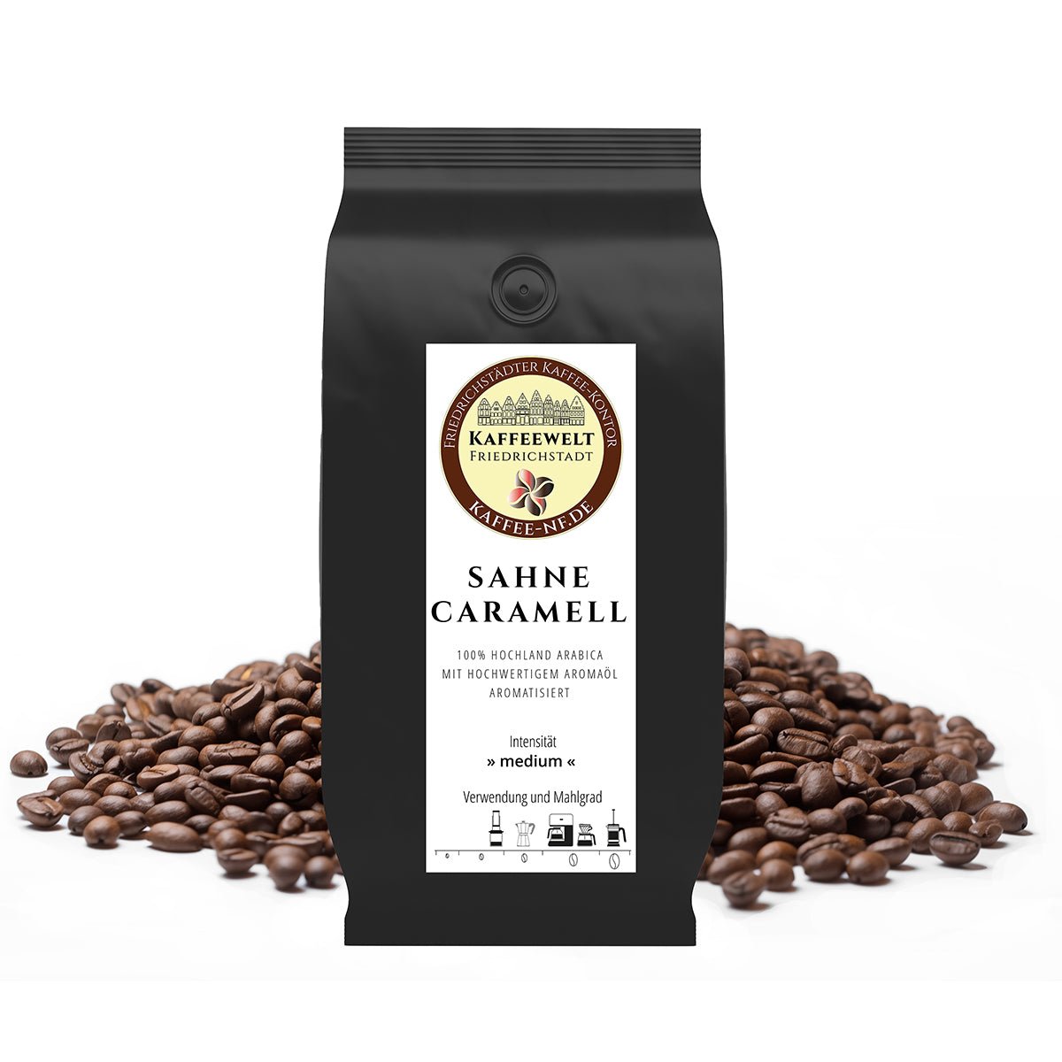 Sahne Caramel - Kaffeekontor Friedrichstadt
