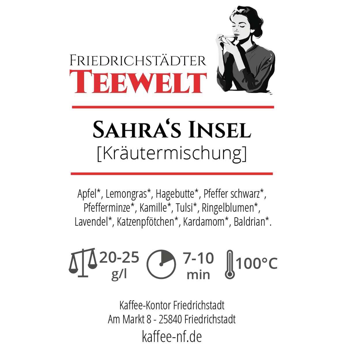 Sahra´s Insel - Kaffeekontor Friedrichstadt