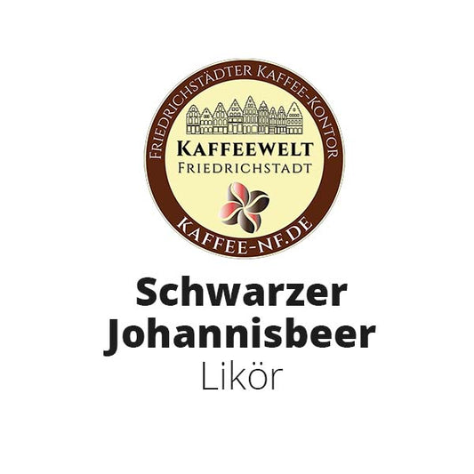 Schwarzer Johannisbeer Likör - Kaffeekontor Friedrichstadt