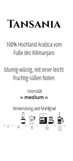 Tansania - Kaffeekontor Friedrichstadt