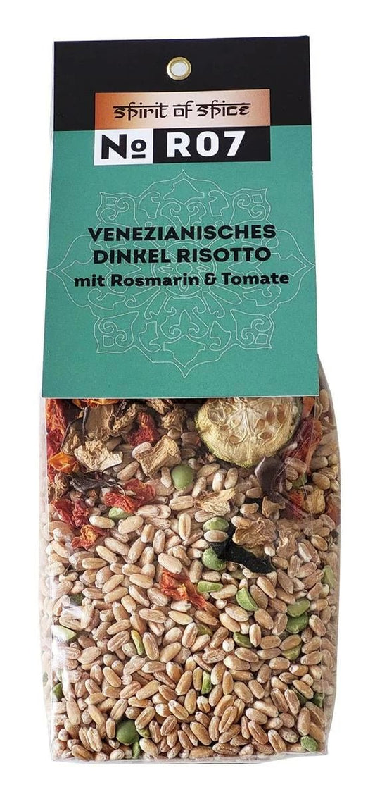 Venezianisches Dinkel Risotto mit Rosmarien & Tomate - Kaffeekontor Friedrichstadt