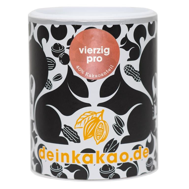 vierzig pro - Kakao Getränk - Kaffeekontor Friedrichstadt