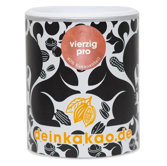 vierzig pro - Kakao Getränk - Kaffeekontor Friedrichstadt