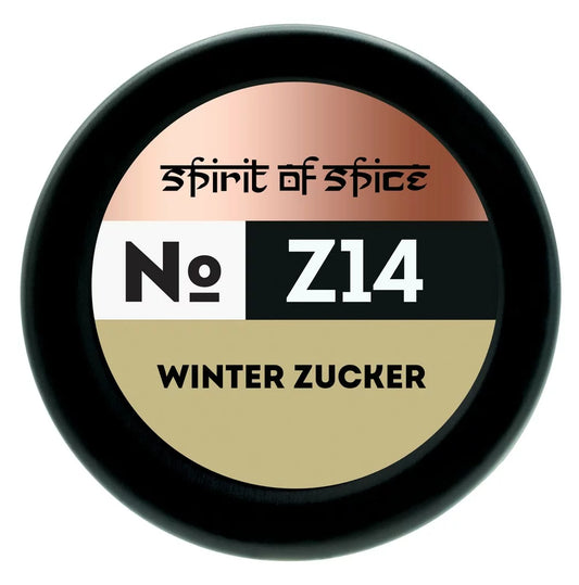 Winter Zucker Gewürzglas